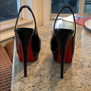 Christian louboutin sling back